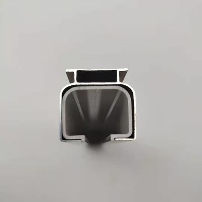 좋은 가격 휠과 무료 1.2 밀리미터 두꺼운 28*23mm 알루미늄 커튼 트랙을 퍼뜨리세요 온라인으로