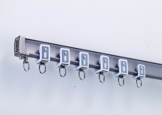좋은 가격 Easy To Bend 10mm*20mm 6m Length Bendable Curtain Track Grey Color 온라인으로