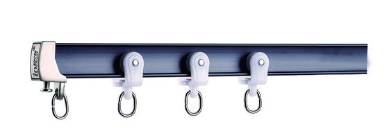 좋은 가격 1.2mm Thick Bendable Curtain Track Hospital Cubicle Curtain Track Manual 온라인으로