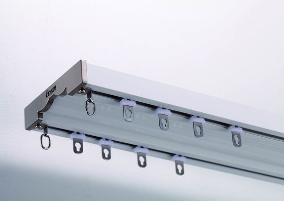 좋은 가격 curtain box pelmet conjoined double track Shower Curtain Rod Double Track 온라인으로