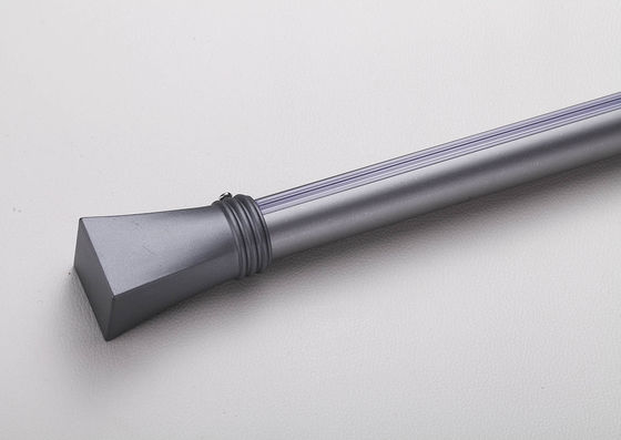 좋은 가격 Thickened aluminum alloy curtain pole octagonal Roman bar track double bar top mounting side mounting ring plug bracket 온라인으로